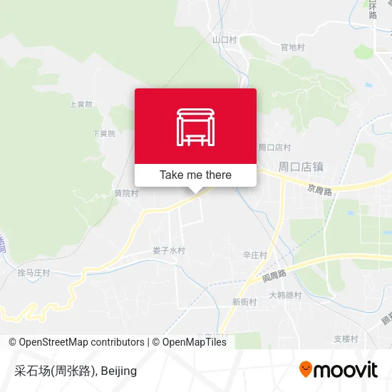 采石场(周张路) map