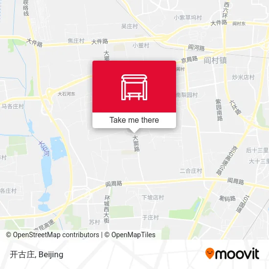开古庄 map