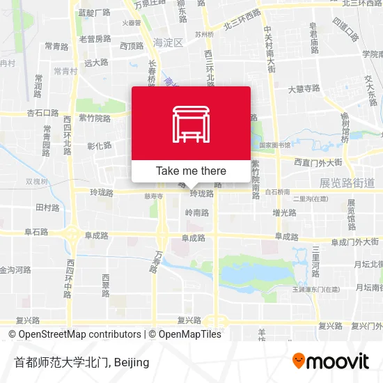 首都师范大学北门 map