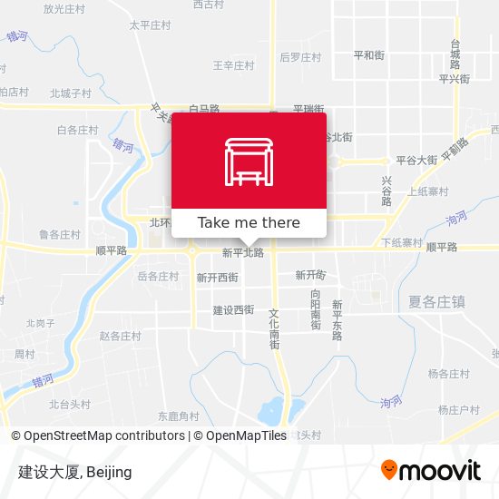 建设大厦 map