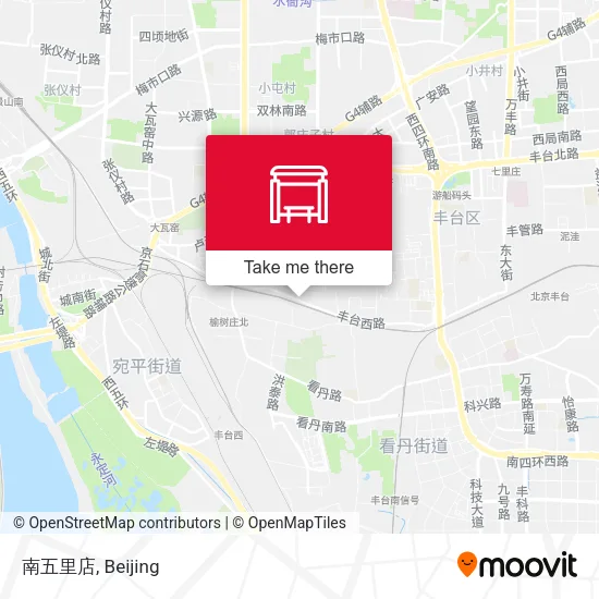 南五里店 map