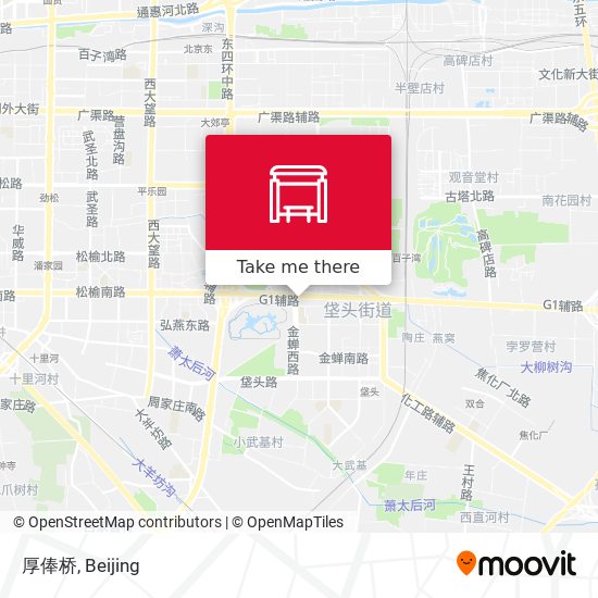 厚俸桥 map