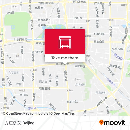 方庄桥东 map