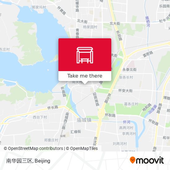 南华园三区 map