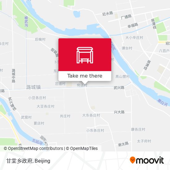 甘棠乡政府 map