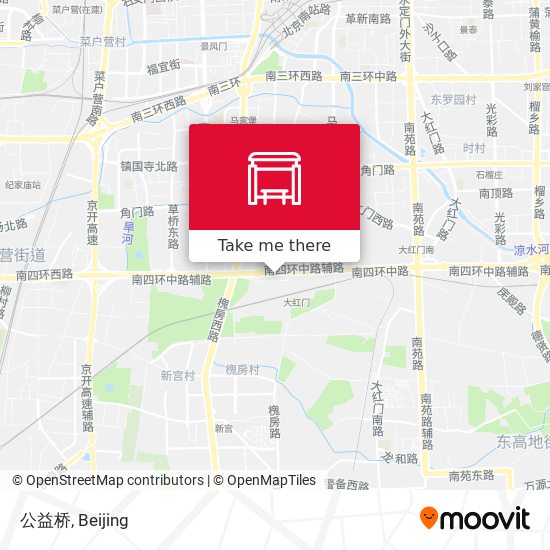 公益桥 map