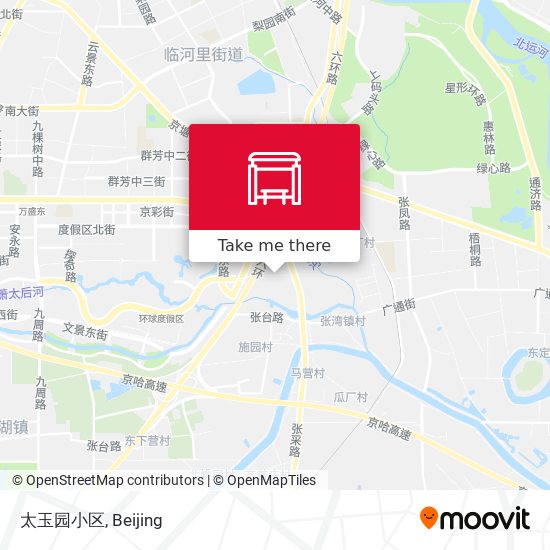 太玉园小区 map