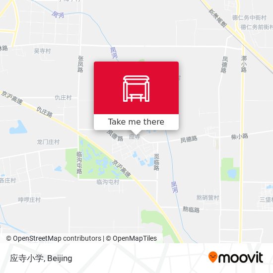 应寺小学 map