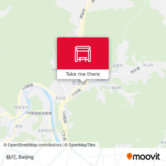 杨坨 map