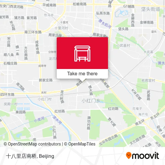 十八里店南桥 map