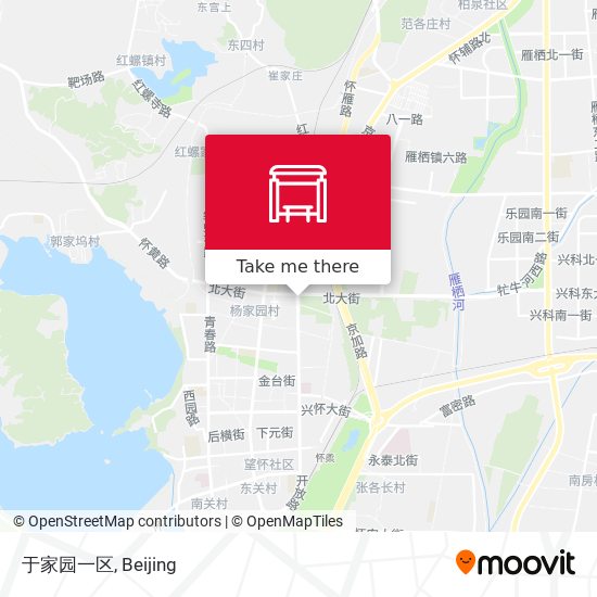 于家园一区 map