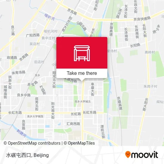 水碾屯西口 map