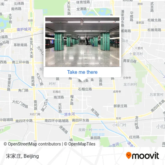 宋家庄 map