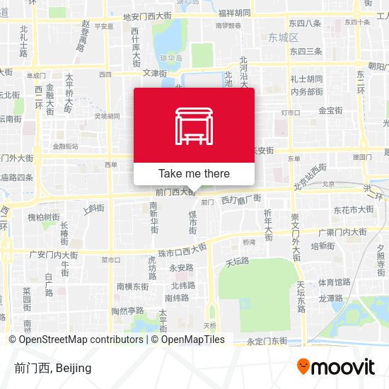 前门西 map