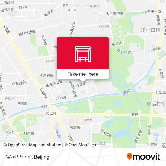 宝盛里小区 map