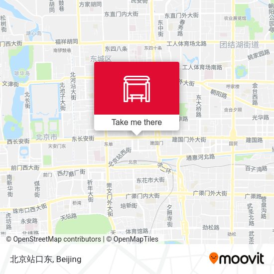 北京站口东 map