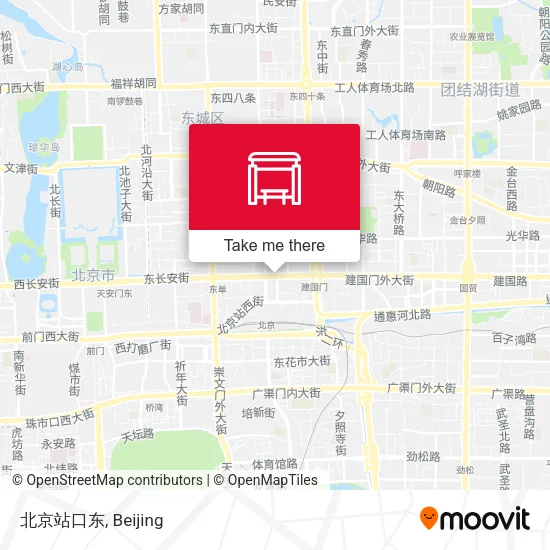 北京站口东 map