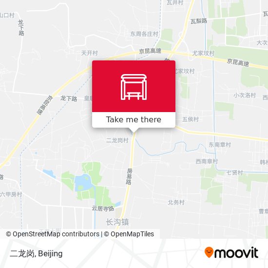 二龙岗 map