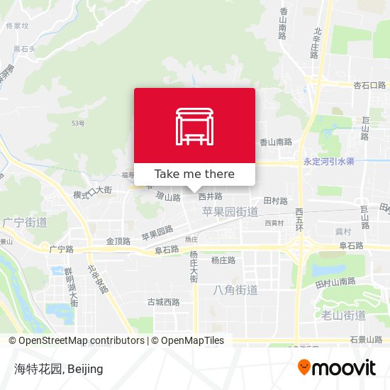 海特花园 map
