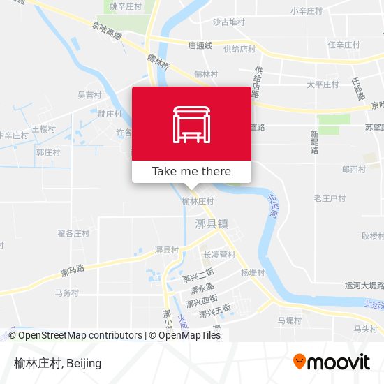榆林庄村 map