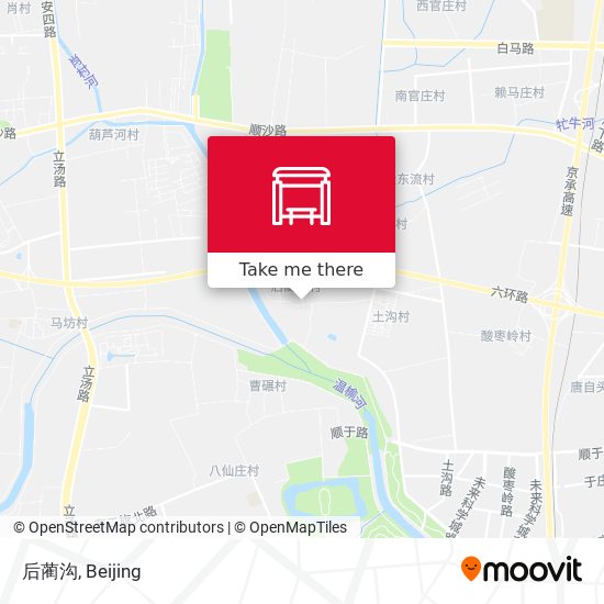 后蔺沟 map