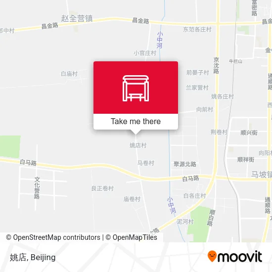 姚店 map