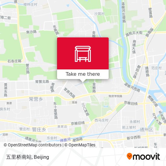 五里桥南站 map