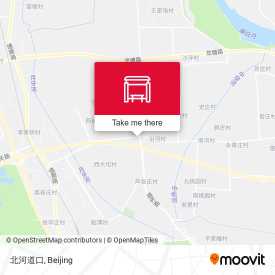 北河道口 map