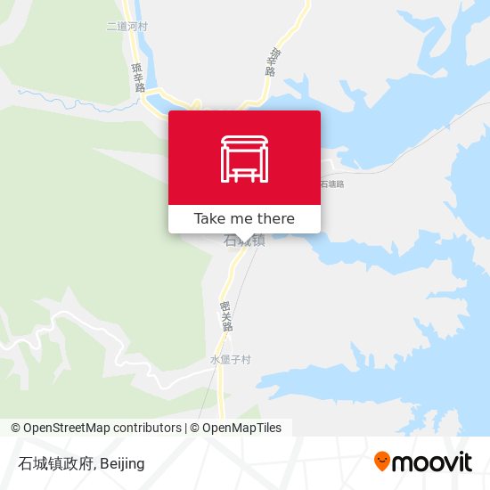 石城镇政府 map