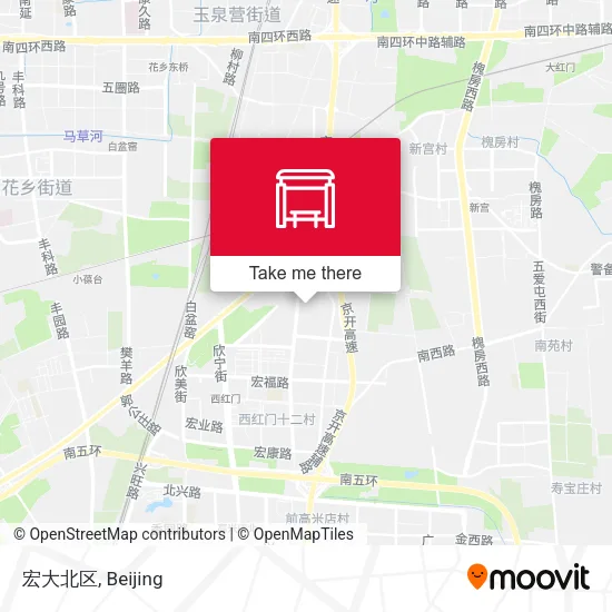 宏大北区 map