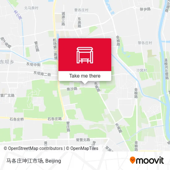 马各庄坤江市场 map