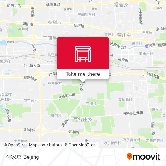 何家坟 map