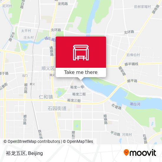 裕龙五区 map