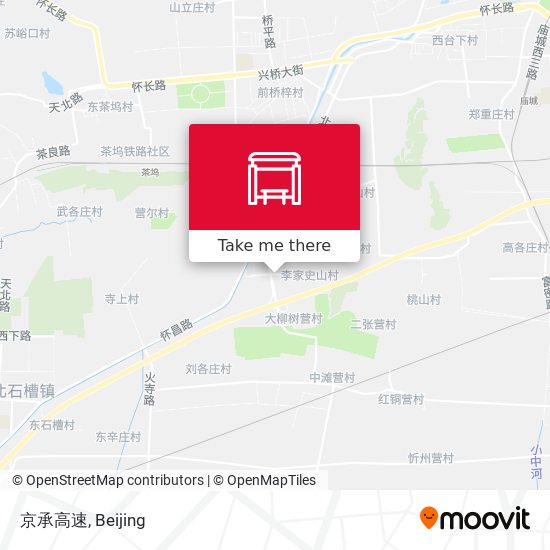 京承高速 map