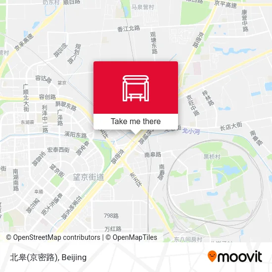 北皋(京密路) map
