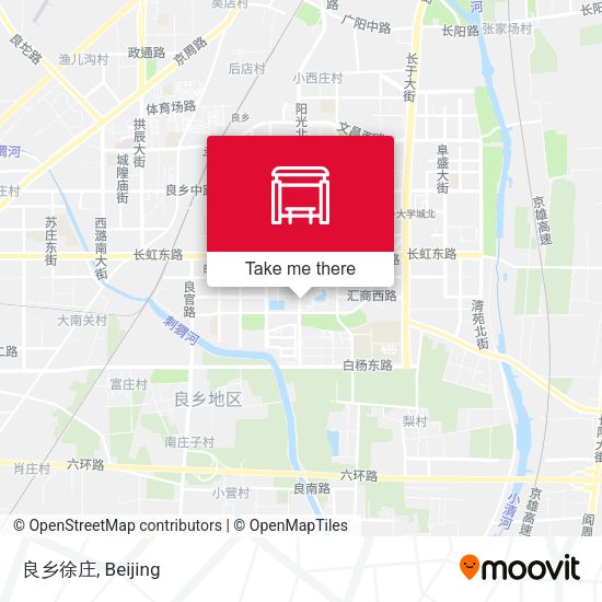 良乡徐庄 map
