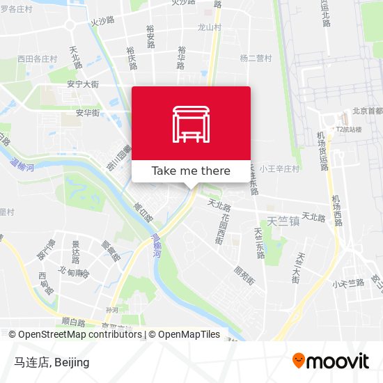 马连店 map