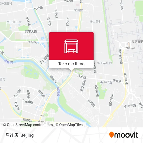 马连店 map