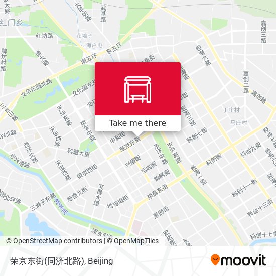 荣京东街(同济北路) map
