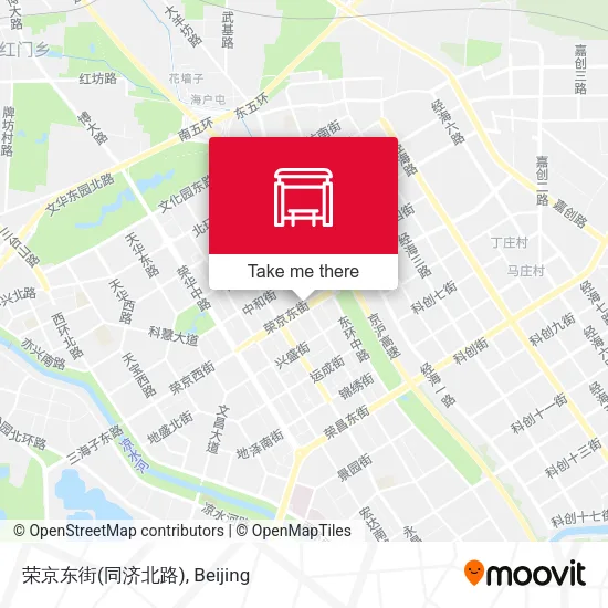 荣京东街(同济北路) map