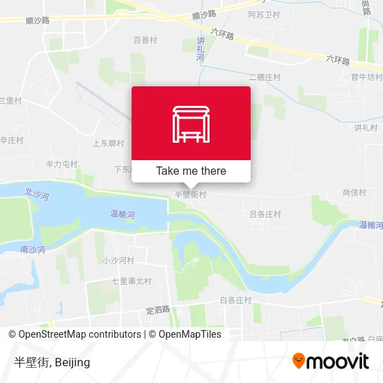 半壁街 map
