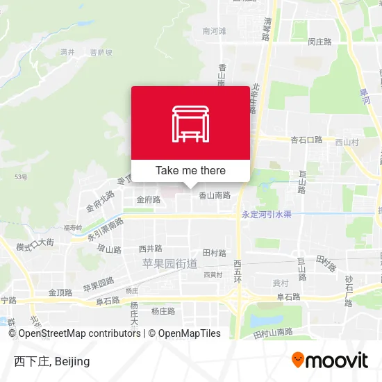 西下庄 map
