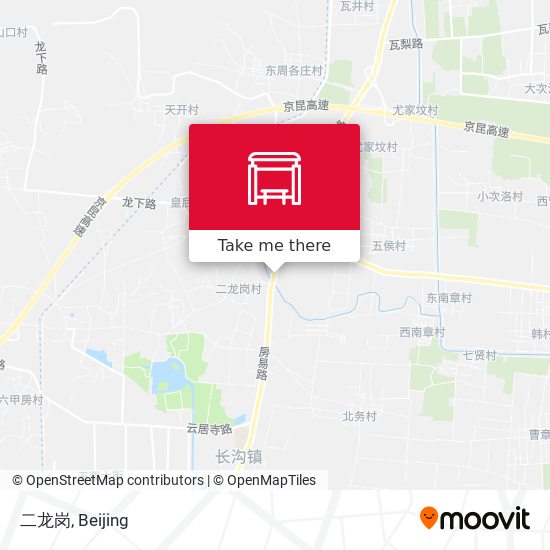 二龙岗 map