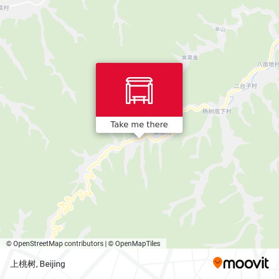 上桃树 map