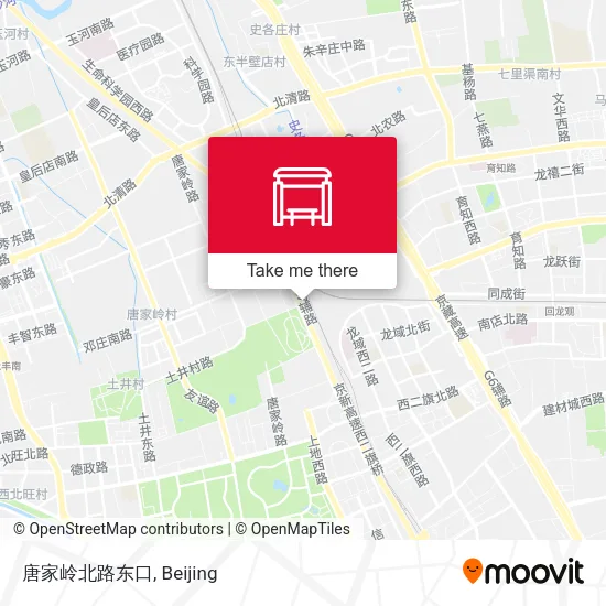 唐家岭北路东口 map