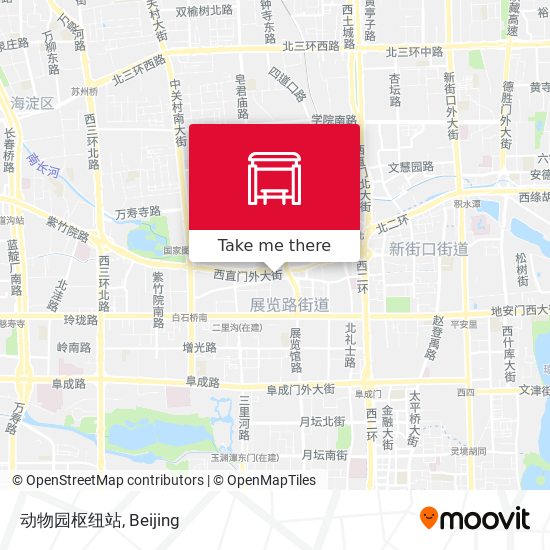 动物园枢纽站 map