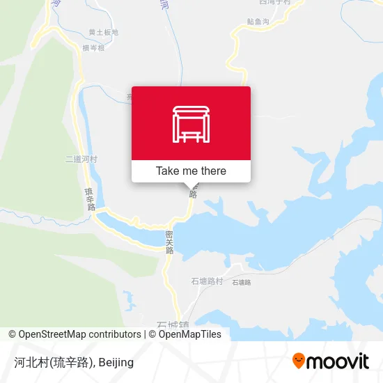 河北村(琉辛路) map