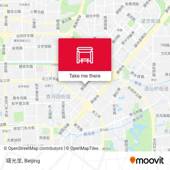 曙光里 map