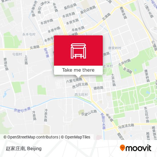赵家庄南 map