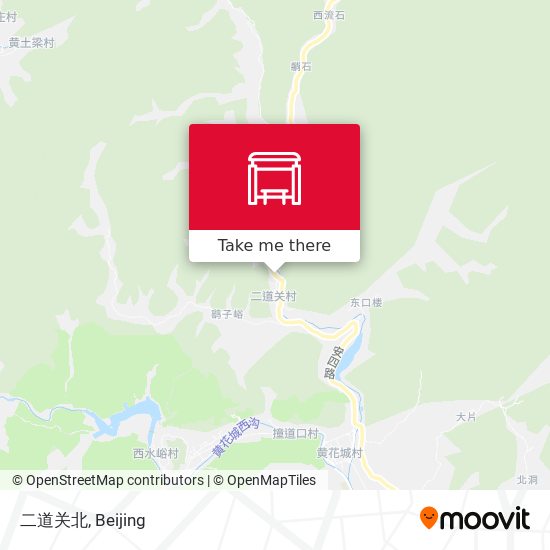 二道关北 map